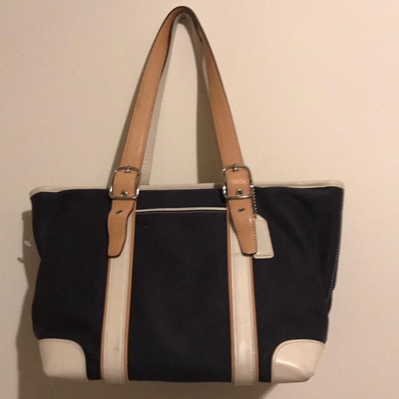 coach double face bag